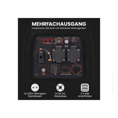 Инверторный бензиновый генератор MaXpeedingRODS MXR3500