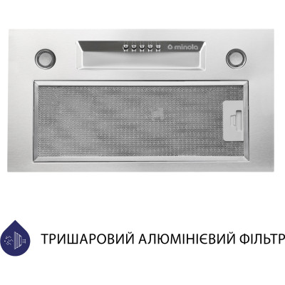 Витяжка кухонна Minola HBI 5324 I 800 LED