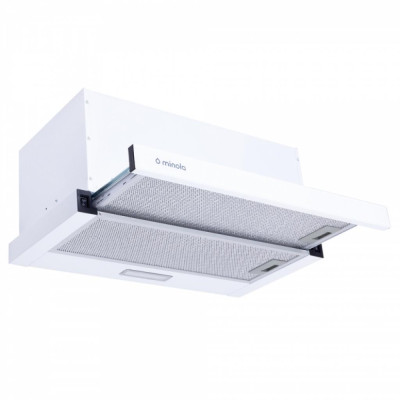 Витяжка кухонна Minola HTL 6734 WH 1100 LED GLASS