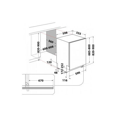 Посудомийна машина Hotpoint-Ariston HIS3010