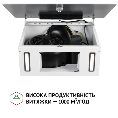 Витяжка кухонна Perfelli PIANO BIANCA