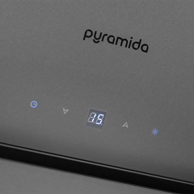 Витяжка кухонна Pyramida HES 30 (D-600 MM) GRAY /AJ Витяжка кухонна Pyramida HES 30 (D-600 MM) GRAY /AJ