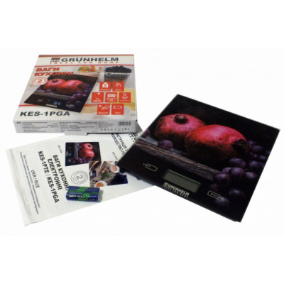 Весы кухонные Grunhelm KES-1PGA
