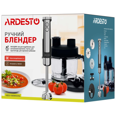 Блендер Ardesto HBSG-1000WHCHSL Блендер Ardesto HBSG-1000WHCHSL
