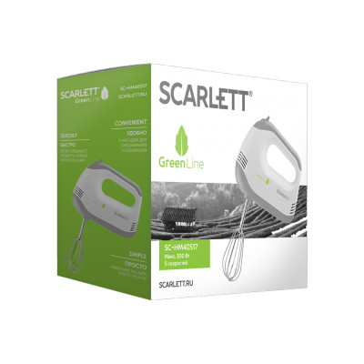 Миксер Scarlett SC-HM40S17 Миксер Scarlett SC-HM40S17