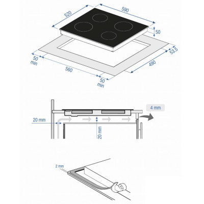 Варочна поверхня Minola MVH 6041 RBL