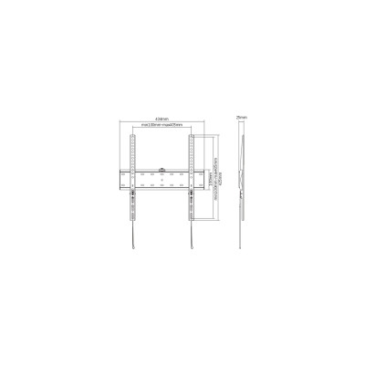 Кронштейн Gembird WM-55F-02