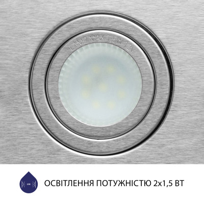 Витяжка кухонна Minola HBI 5722 I 1200 LED