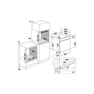 Духовой шкаф Whirlpool OMR58HU1B