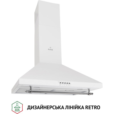 Витяжка кухонна Perfelli K 6432 WH 850 LED RETRO
