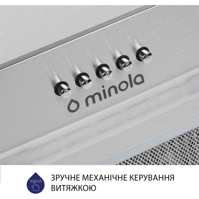 Вытяжка кухонная Minola HBI 5323 I 800 LED