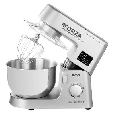 Кухонный комбайн ECG FORZA 5500 Giorno Argento Кухонный комбайн ECG FORZA 5500 Giorno Argento