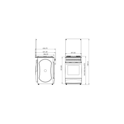 Плита Grunhelm GFM5611W Плита Grunhelm GFM5611W