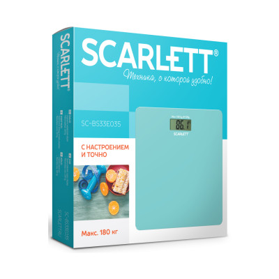 Весы напольные Scarlett SC-BS33E035
