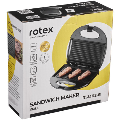 Сэндвичница Rotex RSM112-B Сэндвичница Rotex RSM112-B
