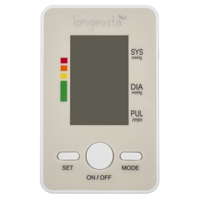 Тонометр Longevita Авт.вимір.артер.тиску LONGEVITA BP-102 Авт. вимір. артер. тиску (BP-102) Тонометр Longevita Авт.вимір.артер.тиску LONGEVITA BP-102 Авт. вимір. артер. тиску (BP-102)