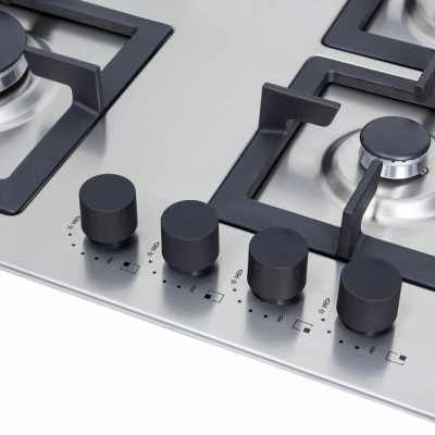 Варочная поверхность Perfelli HGM 6430 INOX SLIM LINE