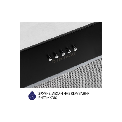 Витяжка кухонна Minola HBI 5227 BL 700 LED Витяжка кухонна Minola HBI 5227 BL 700 LED