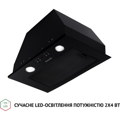 Витяжка кухонна Perfelli BIET R 5854 BL 1200 LED Витяжка кухонна Perfelli BIET R 5854 BL 1200 LED
