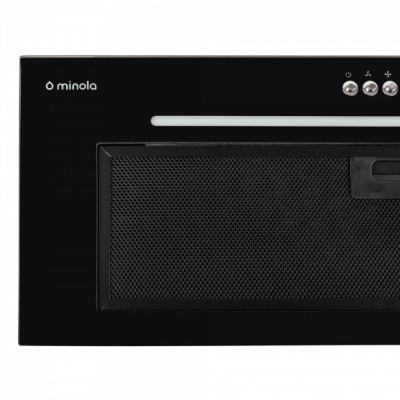 Вытяжка кухонная Minola HBI 7664 BL GLASS 1000 LED Line