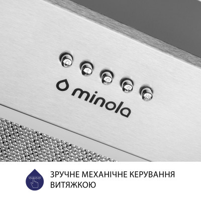 Витяжка кухонна Minola HBI 5722 I 1200 LED