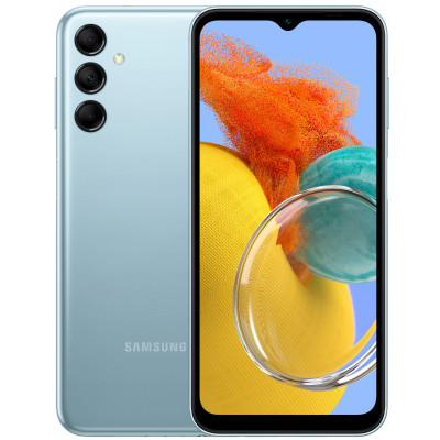 Мобільний телефон Samsung Galaxy M14 5G 4/128GB Blue (SM-M146BZBVSEK) Мобільний телефон Samsung Galaxy M14 5G 4/128GB Blue (SM-M146BZBVSEK)