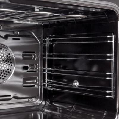 Духовой шкаф Perfelli BOE 6645 BL ANTIQUE GLASS