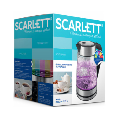 Электрочайник Scarlett SC-EK27G55 Электрочайник Scarlett SC-EK27G55