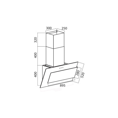 Витяжка кухонна Gunter&Hauer HELENA