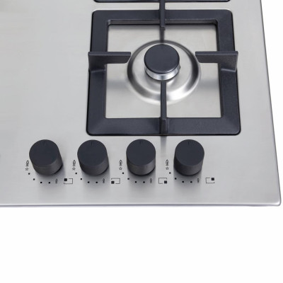 Варочная поверхность Perfelli HGM 6430 INOX SLIM LINE