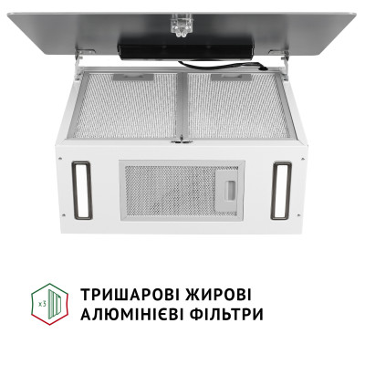 Витяжка кухонна Perfelli PIANO BIANCA