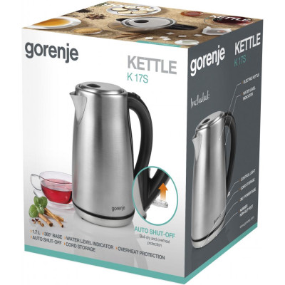 Електрочайник Gorenje K17S Електрочайник Gorenje K17S