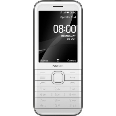 Мобільний телефон Nokia 8000 DS 4G White Мобільний телефон Nokia 8000 DS 4G White