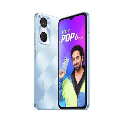 Мобільний телефон Tecno BE8 (POP 6 Pro 2/32Gb) Peaceful Blue (4895180785528)