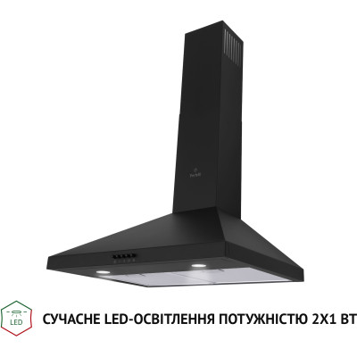 Витяжка кухонна Perfelli K 6402 BL 850 LED Витяжка кухонна Perfelli K 6402 BL 850 LED