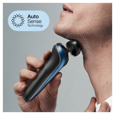 Електробритва Braun Series 6 61-B1500s BLUE / BLACK Електробритва Braun Series 6 61-B1500s BLUE / BLACK