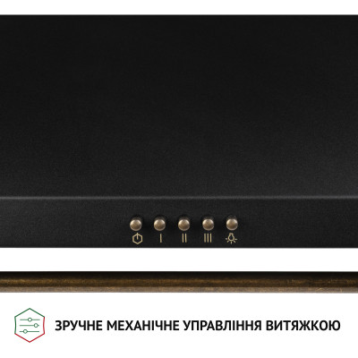 Витяжка кухонна Perfelli K 62320 BL 700 LED RETRO