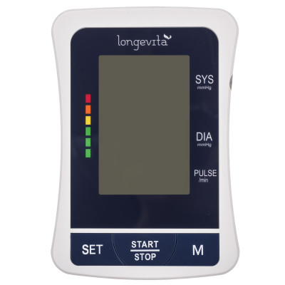 Тонометр Longevita Авт.вимір.артер.тиску LONGEVITA BP-1305 Авт.вимір.артер.тиску (BP-1305) Тонометр Longevita Авт.вимір.артер.тиску LONGEVITA BP-1305 Авт.вимір.артер.тиску (BP-1305)