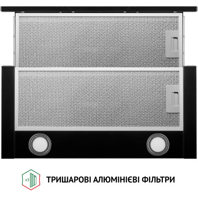 Витяжка кухонна Perfelli TL 6212 BL 700 LED
