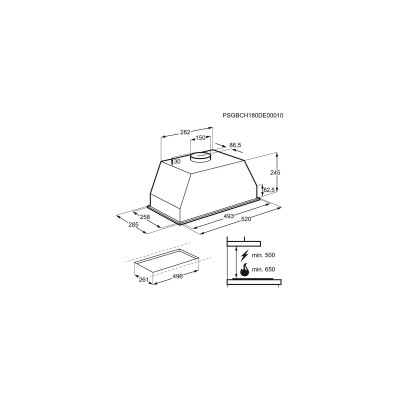 Вытяжка кухонная Electrolux LFG525S