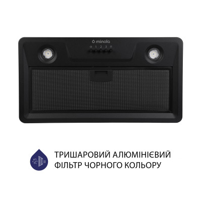 Витяжка кухонна Minola HBI 52022 BL 700 LED