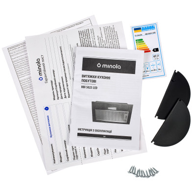 Вытяжка кухонная Minola HBI 5025 I LED Вытяжка кухонная Minola HBI 5025 I LED