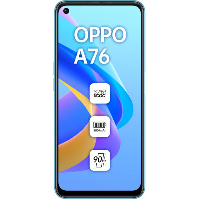 Мобильный телефон Oppo A76 4/128GB Glowing Blue (OFCPH2375_BLUE)