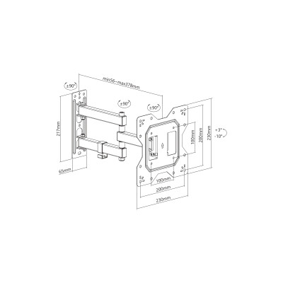 Кронштейн ITech LCD523B