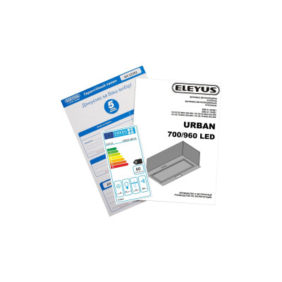 Вытяжка кухонная Eleyus URBAN 960 LED 52 IS