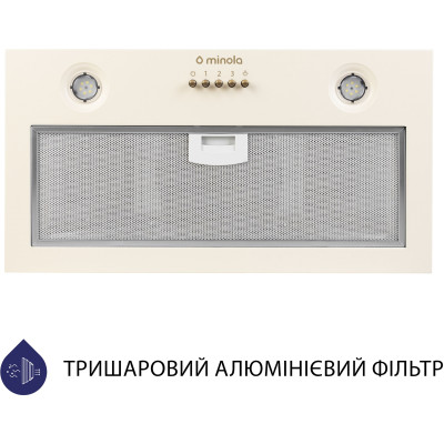 Вытяжка кухонная Minola HBI 5204 IV 700 LED Вытяжка кухонная Minola HBI 5204 IV 700 LED