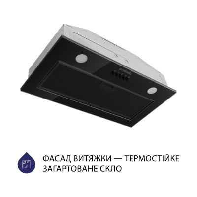Витяжка кухонна Minola HBI 52622 BL GLASS 700 LED