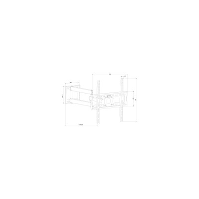 Кронштейн X-Digital STEEL SA345 Black Кронштейн X-Digital STEEL SA345 Black