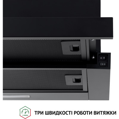 Витяжка кухонна Perfelli TL 5316 BL 700 LED