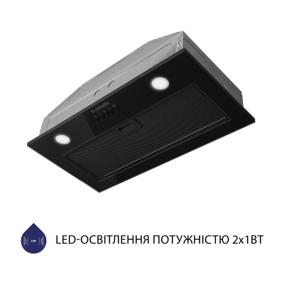 Витяжка кухонна Minola HBI 52622 BL GLASS 700 LED